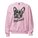 Dogtrovert Boston Terrier Unisex Sweatshirt