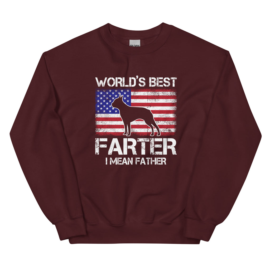 World's Best Farter I Mean Father Unisex Sweatshirt