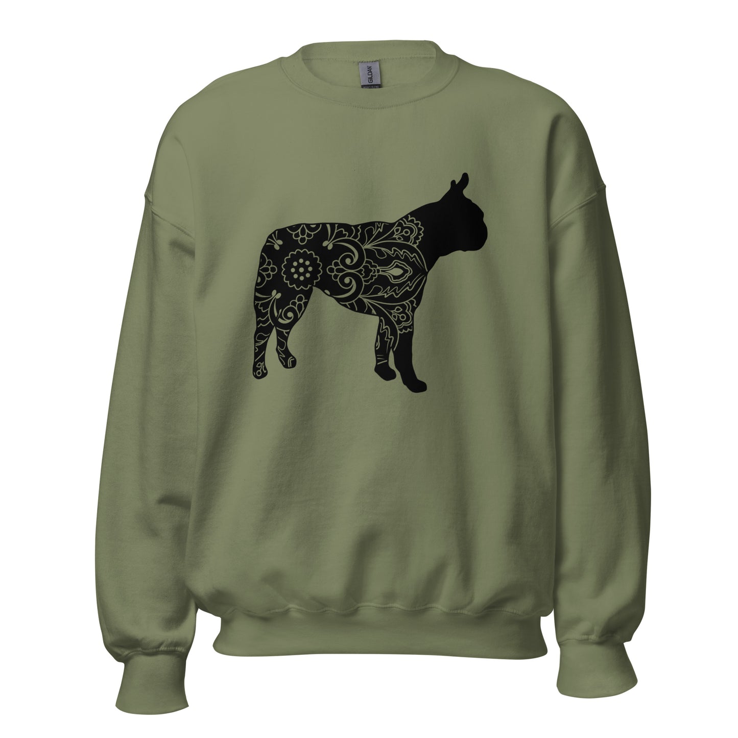 Mandala Boston Terrier Unisex Sweatshirt
