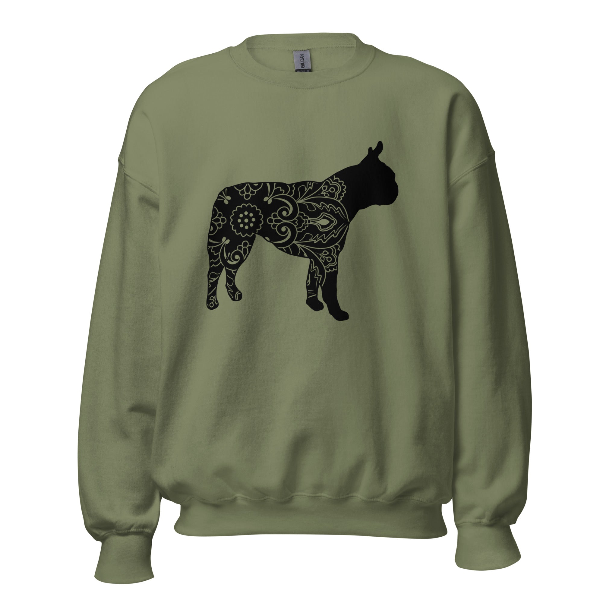 Mandala Boston Terrier Unisex Sweatshirt
