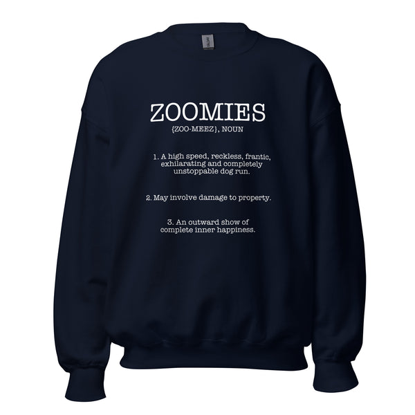 Zoomies Definition Unisex Sweatshirt