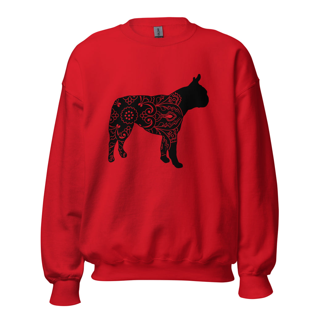 Mandala Boston Terrier Unisex Sweatshirt
