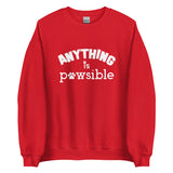 Anything Is Pawsible Unisex Sweatshirt