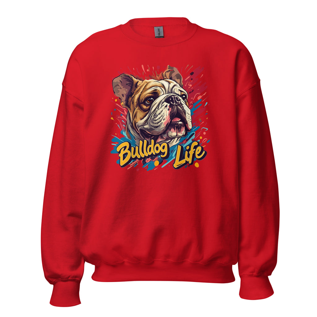 English Bulldog Life Unisex Sweatshirt