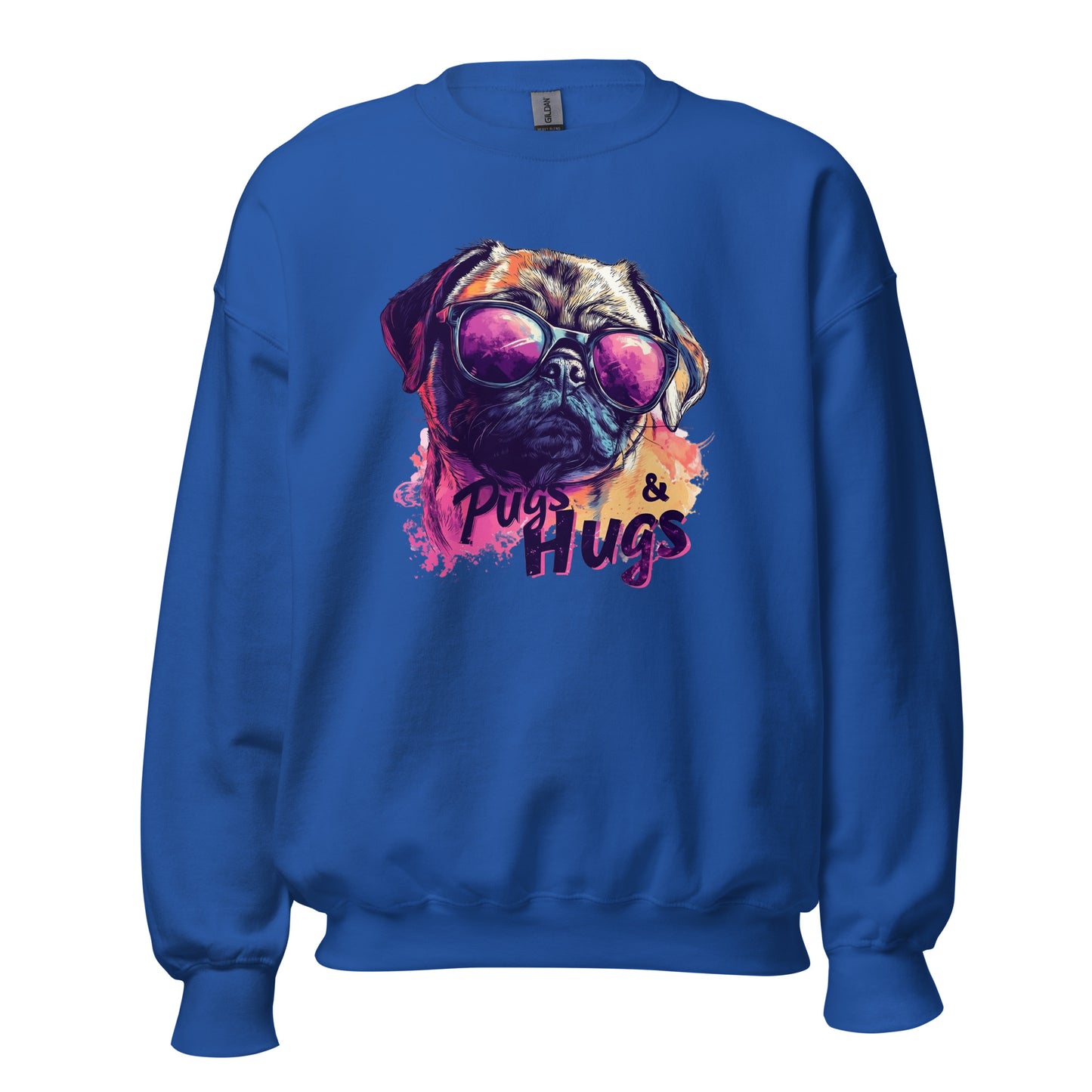 Pugs & Hugs Unisex Sweatshirt