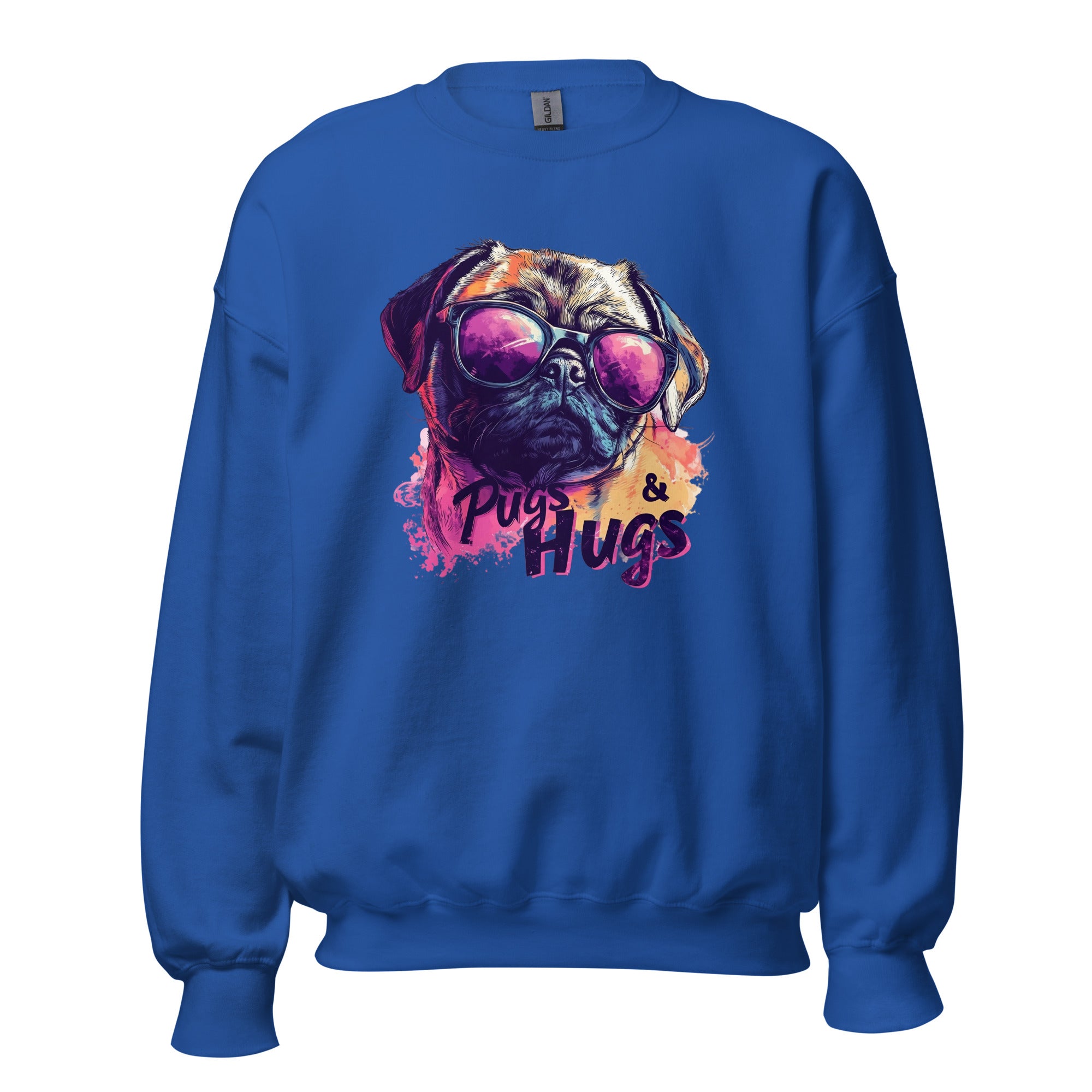 Pugs & Hugs Unisex Sweatshirt
