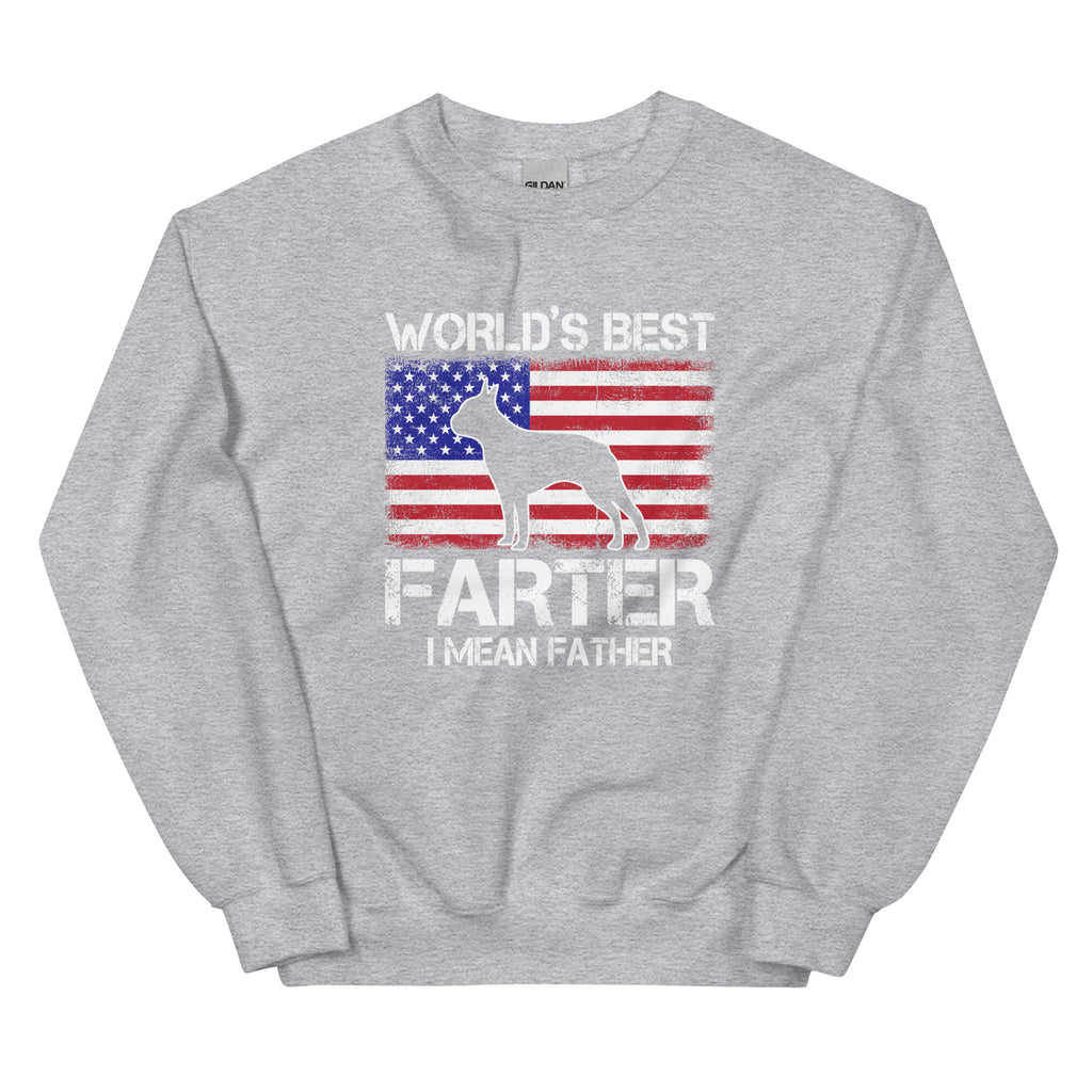 World's Best Farter I Mean Father Unisex Sweatshirt