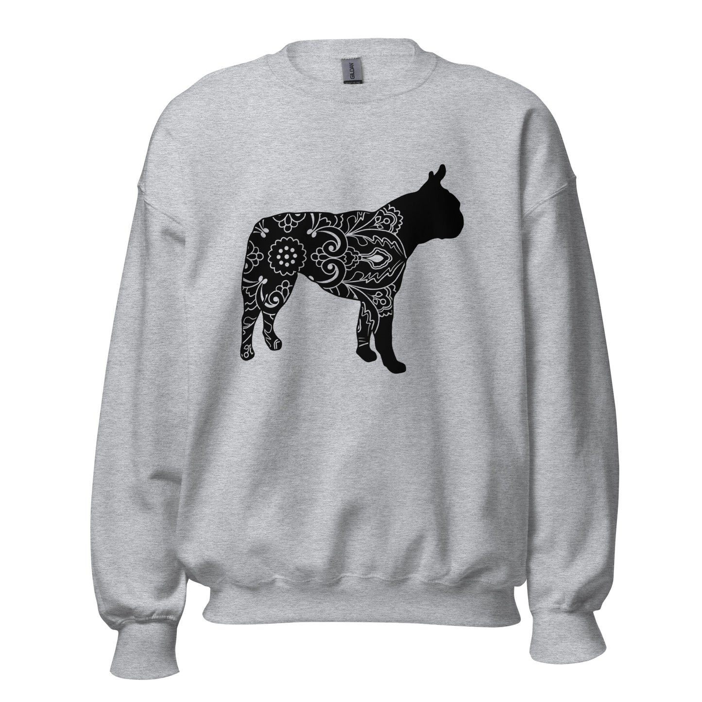 Mandala Boston Terrier Unisex Sweatshirt