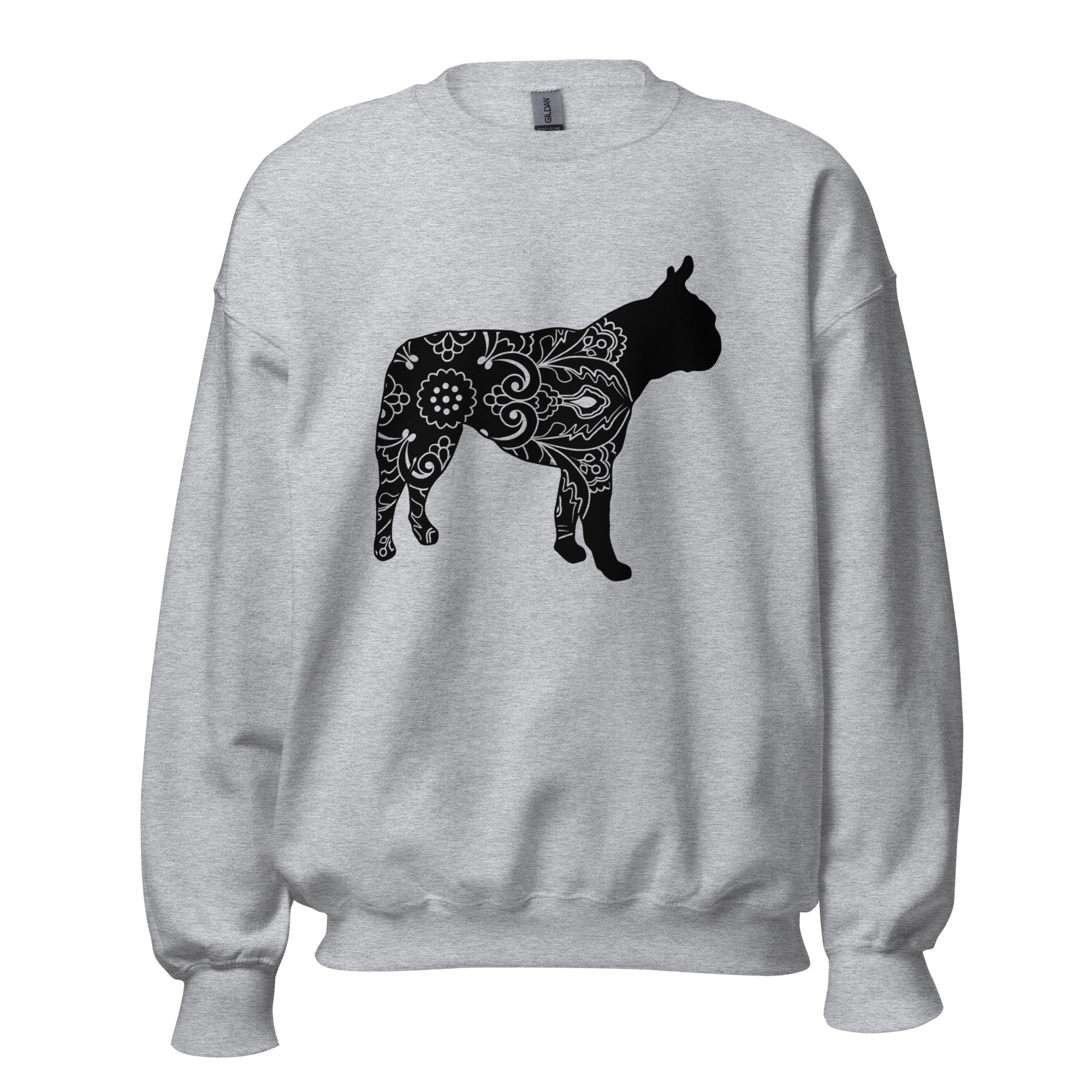 Mandala Boston Terrier Unisex Sweatshirt