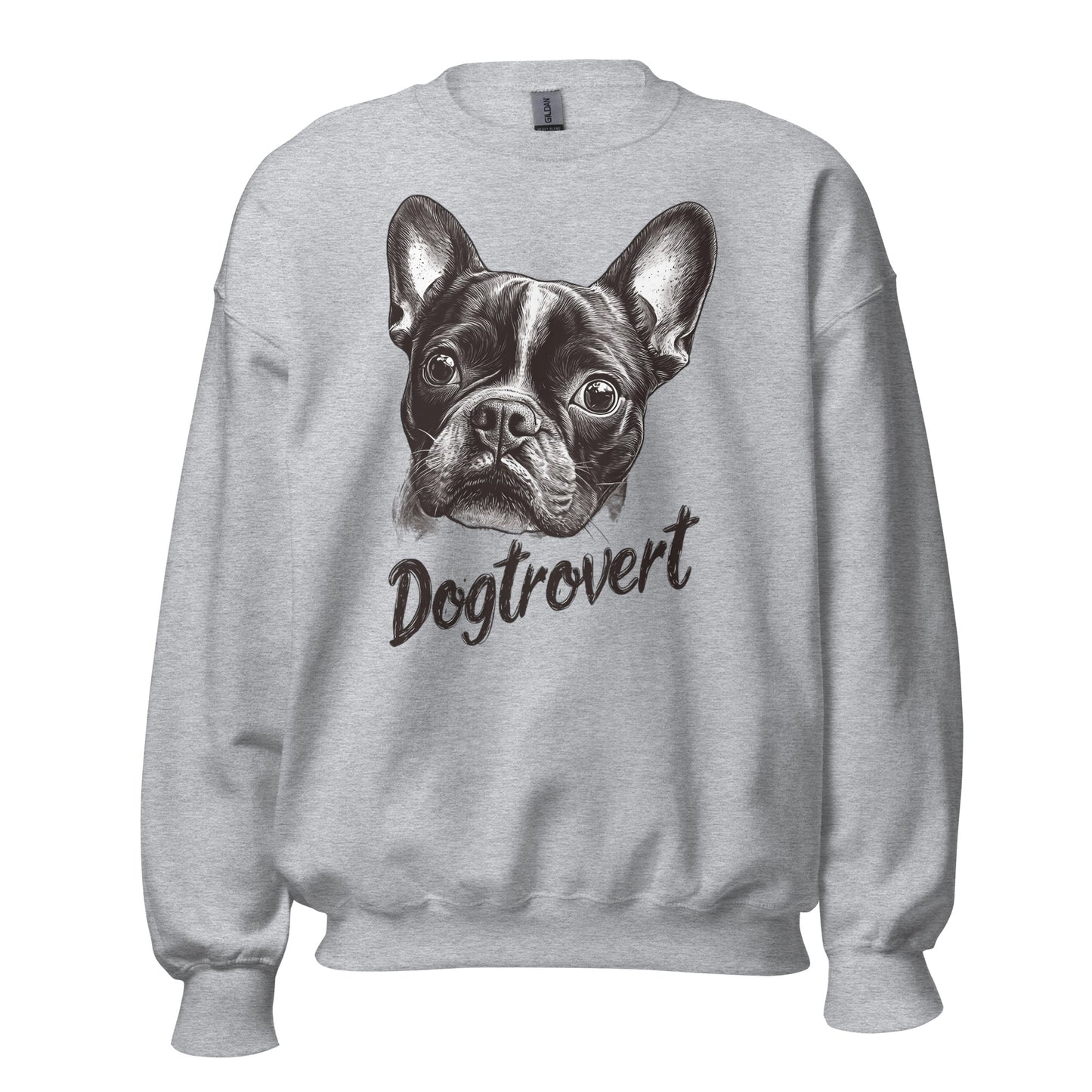 Dogtrovert Boston Terrier Unisex Sweatshirt