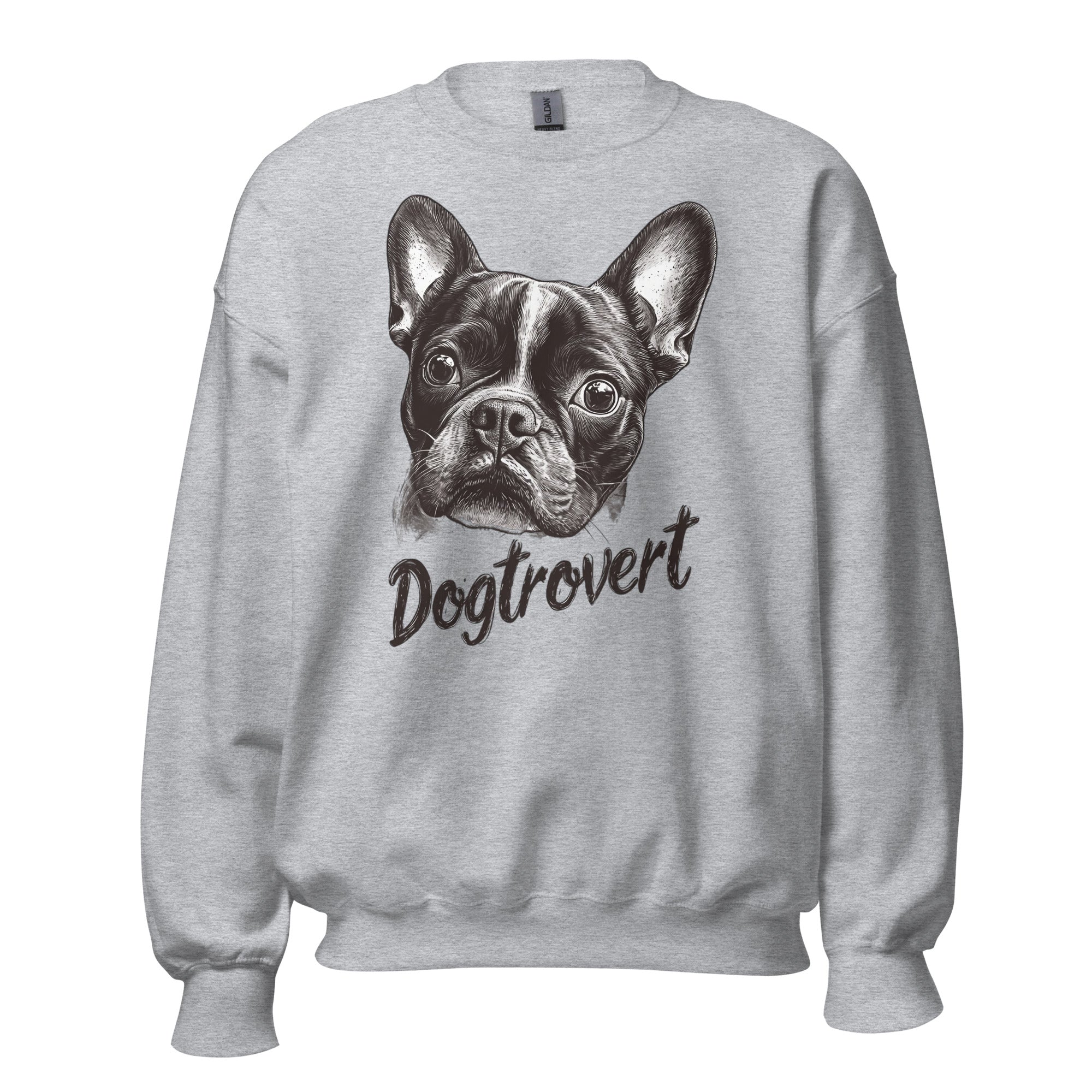 Dogtrovert Boston Terrier Unisex Sweatshirt