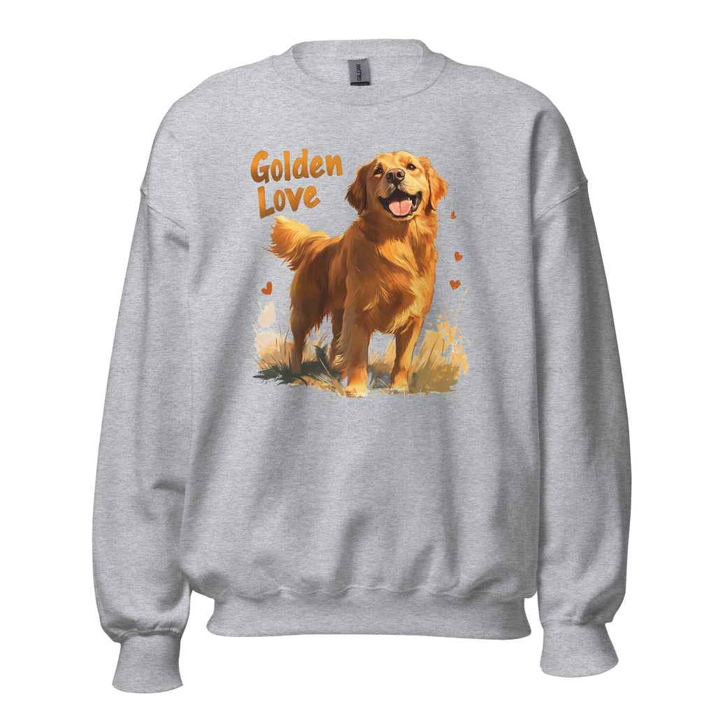 Golden Retriever Love Unisex Sweatshirt