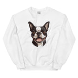 Smiling Boston Terrier Sweatshirt