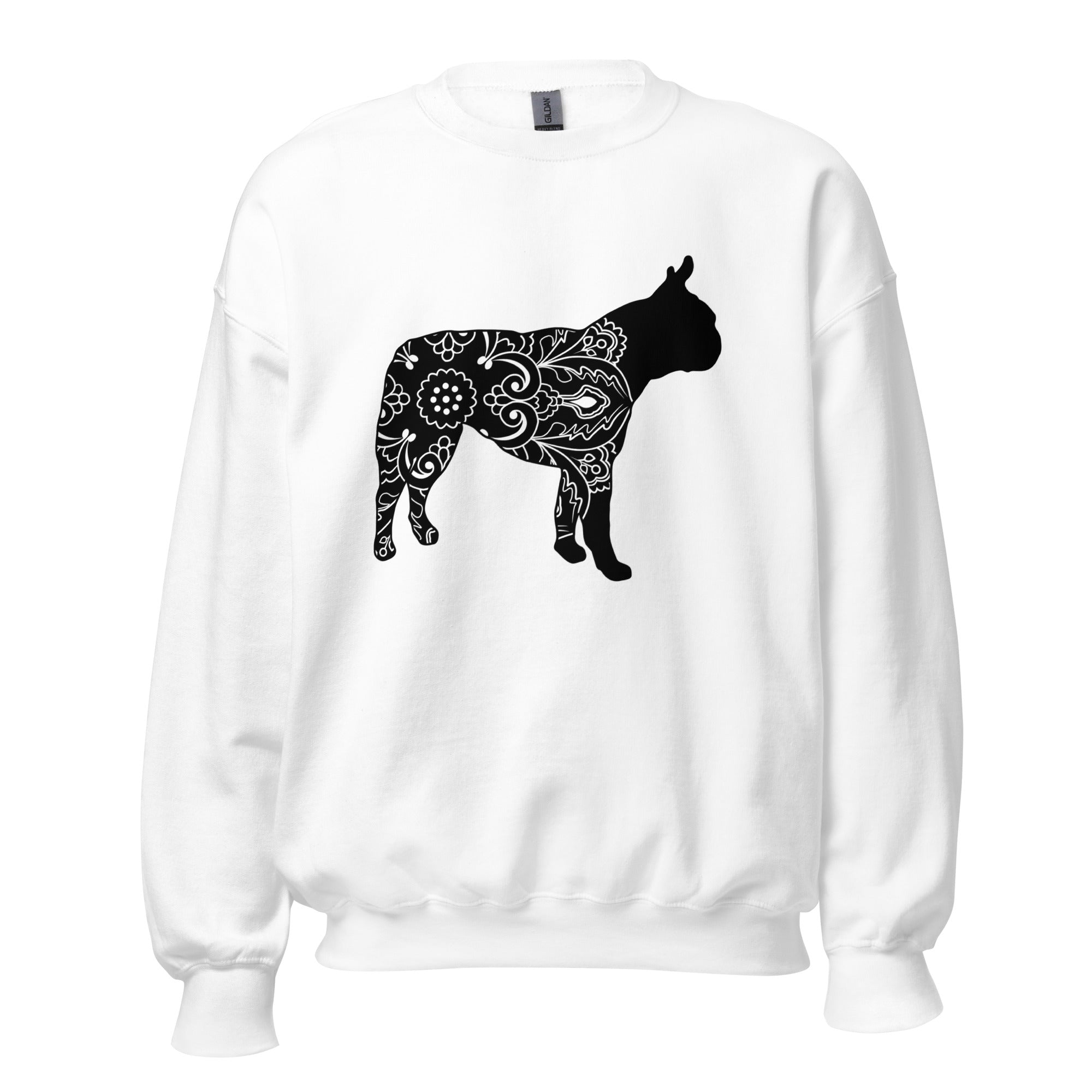 Mandala Boston Terrier Unisex Sweatshirt