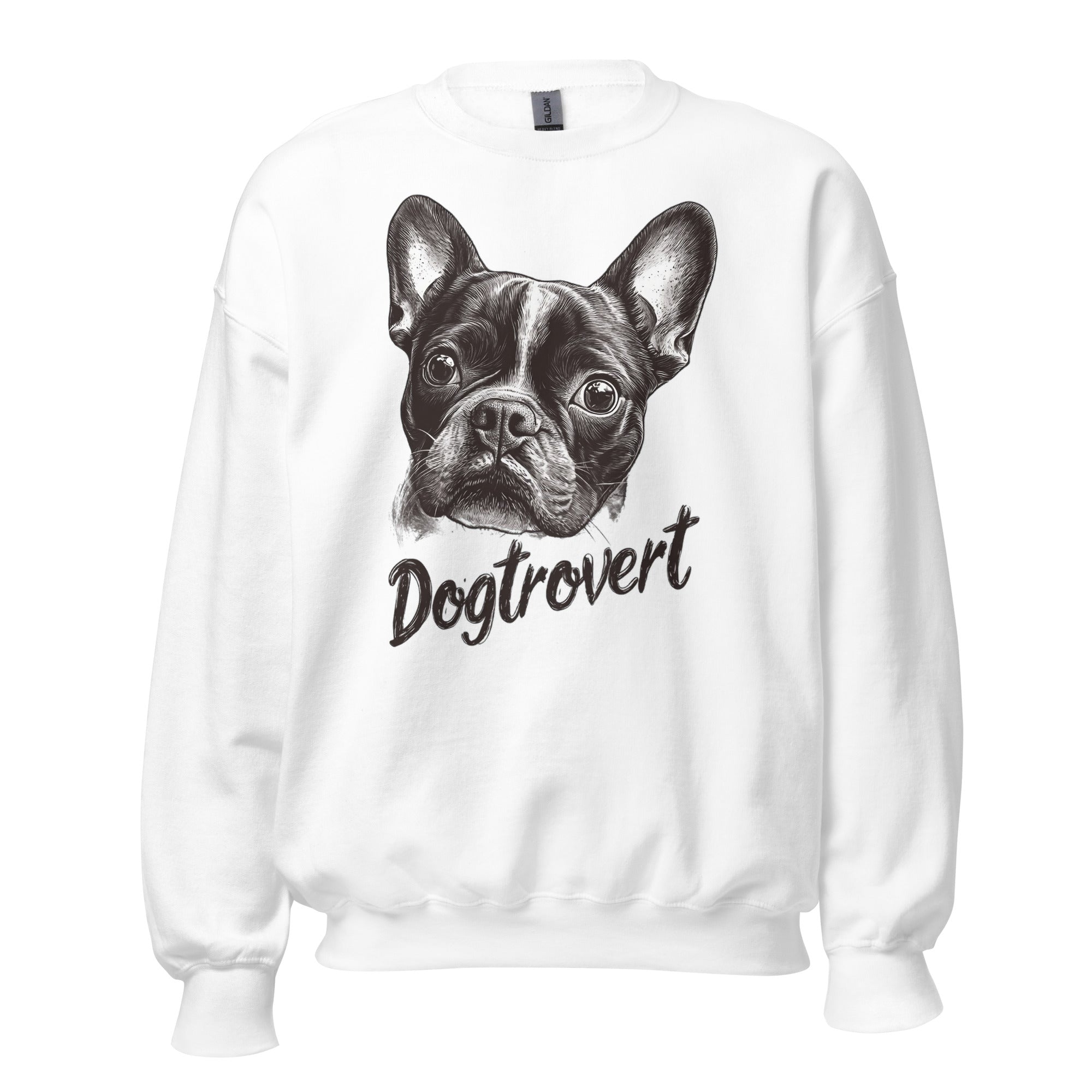 Dogtrovert Boston Terrier Unisex Sweatshirt