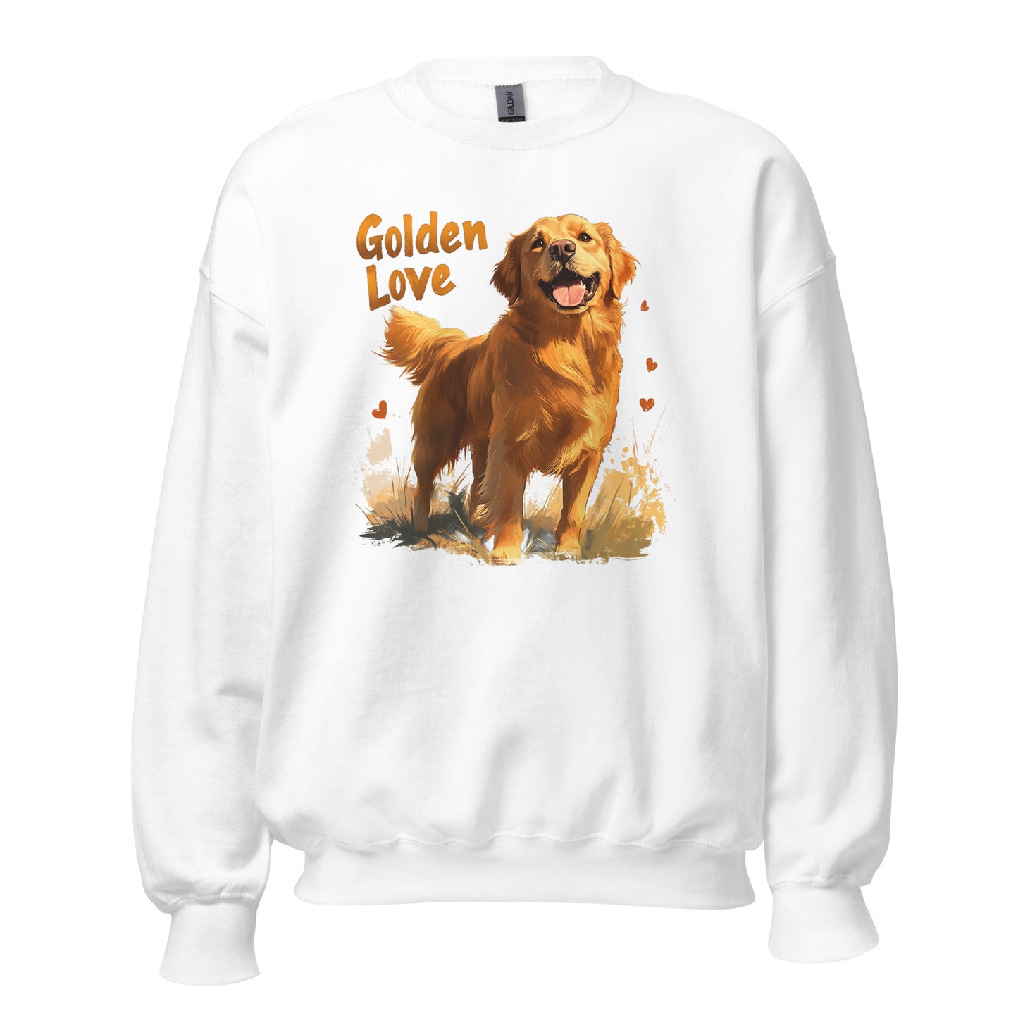 Golden Retriever Love Unisex Sweatshirt