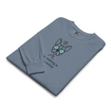 Relax, Nothing Is Under Control Boston Terrier Dog Garment-dyed Heavyweight Long-sleeve Shirt .