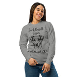 Jack Russell Terrier Mama Mode Garment-dyed Heavyweight Long-sleeve Shirt .