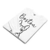 Boston Mama Mode Garment-Dyed Heavyweight Long-Sleeve Shirt .