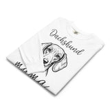 Dachshund Mama Mode Garment-dyed Heavyweight Long-sleeve Shirt .