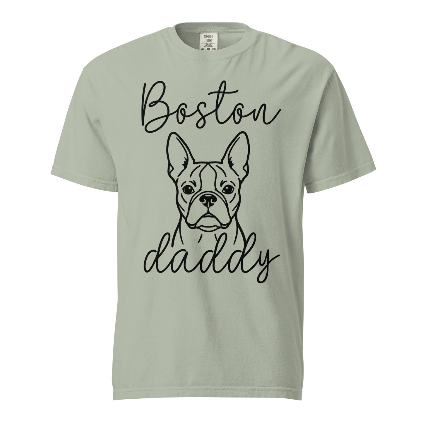 Boston Daddy Mode Garment-Dyed Heavyweight T-Shirt . Bay
