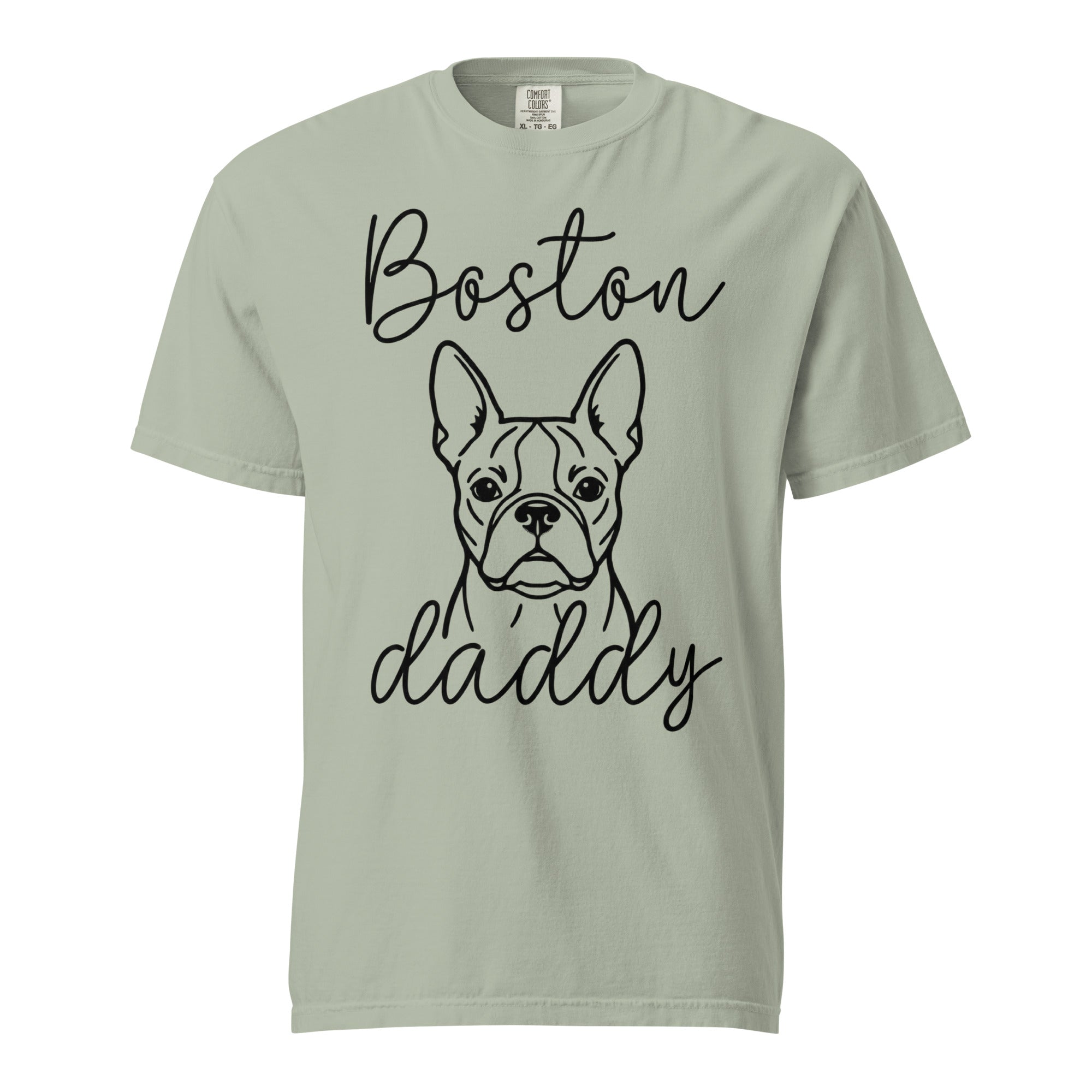 Boston Daddy Mode Garment-Dyed Heavyweight T-Shirt . Bay
