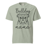 English Bulldog Mama Mode Garment-dyed Heavyweight T-Shirt . Bay