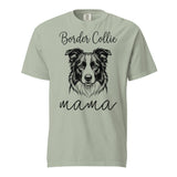 Border Collie Mama Mode Garment-dyed Heavyweight T-Shirt . Bay