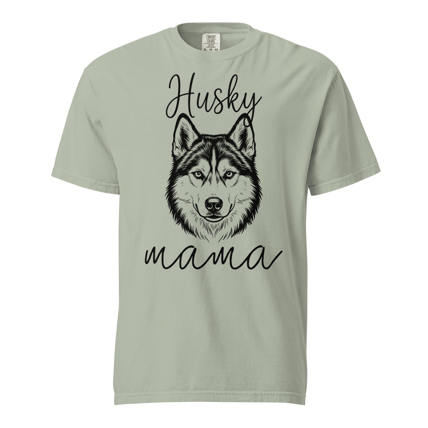Husky Mama Mode Garment-dyed Heavyweight T-Shirt . Bay