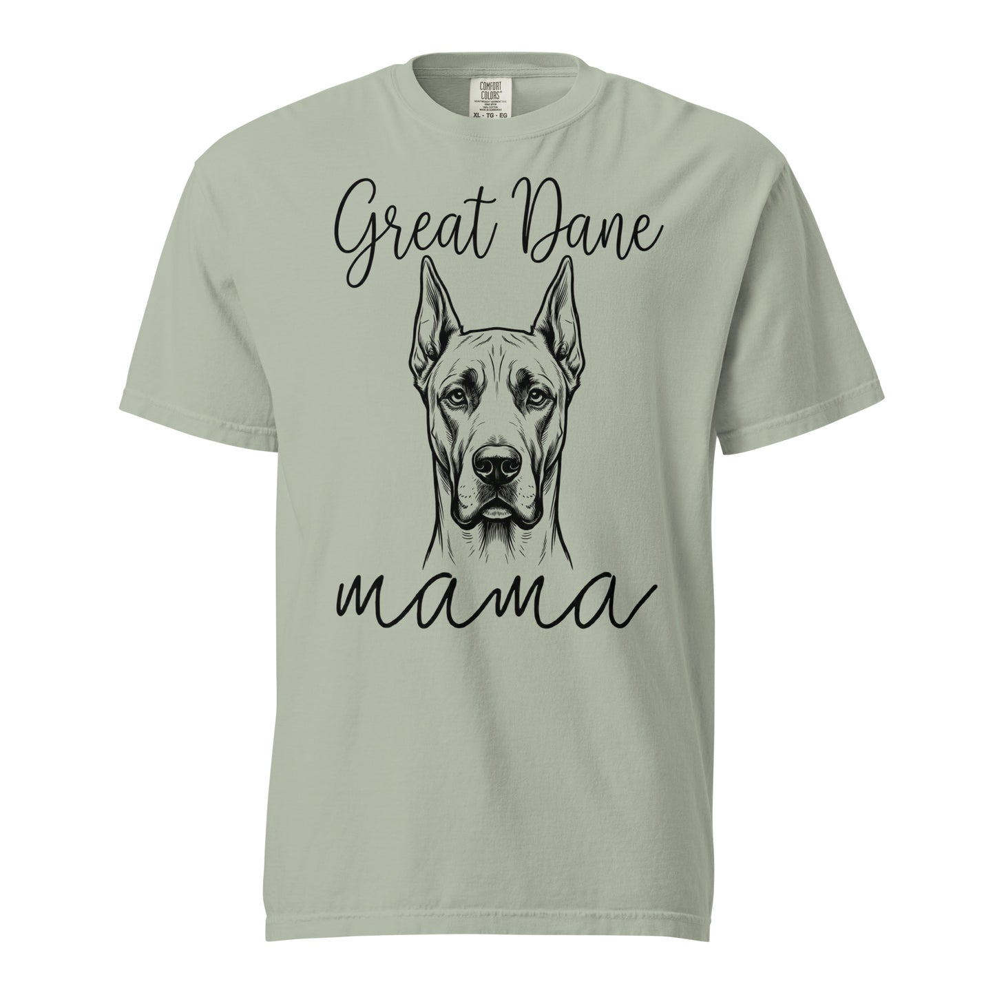 Great Dane Mama Mode Garment-dyed Heavyweight T-Shirt . Bay