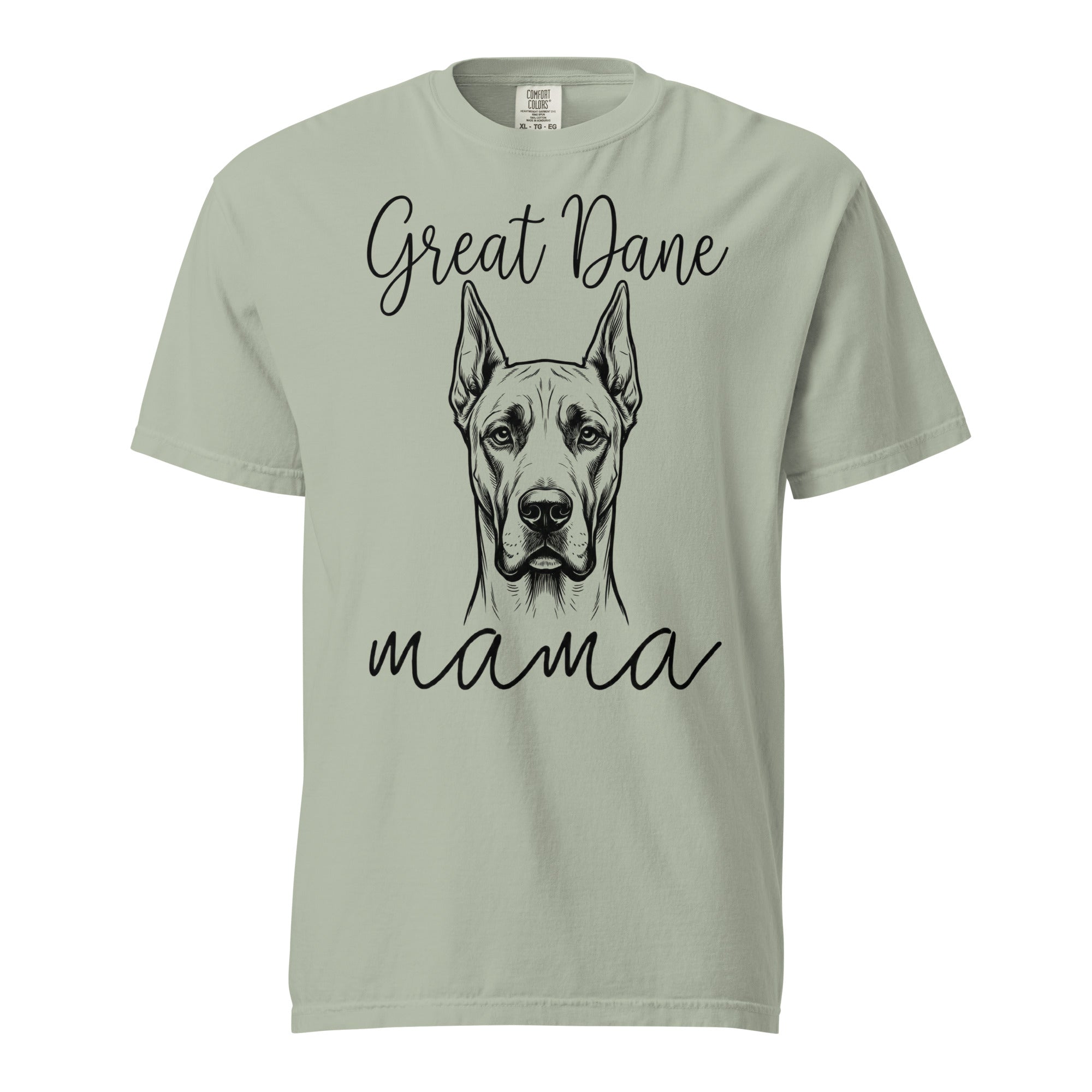 Great Dane Mama Mode Garment-dyed Heavyweight T-Shirt . Bay
