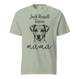 Jack Russell Terrier Mama Mode Garment-dyed Heavyweight T-Shirt . Bay