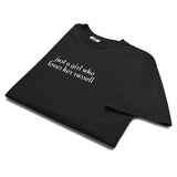 Just A Girl Who Loves Her Jack Russell Terrier Garment-dyed Heavyweight T-Shirt .