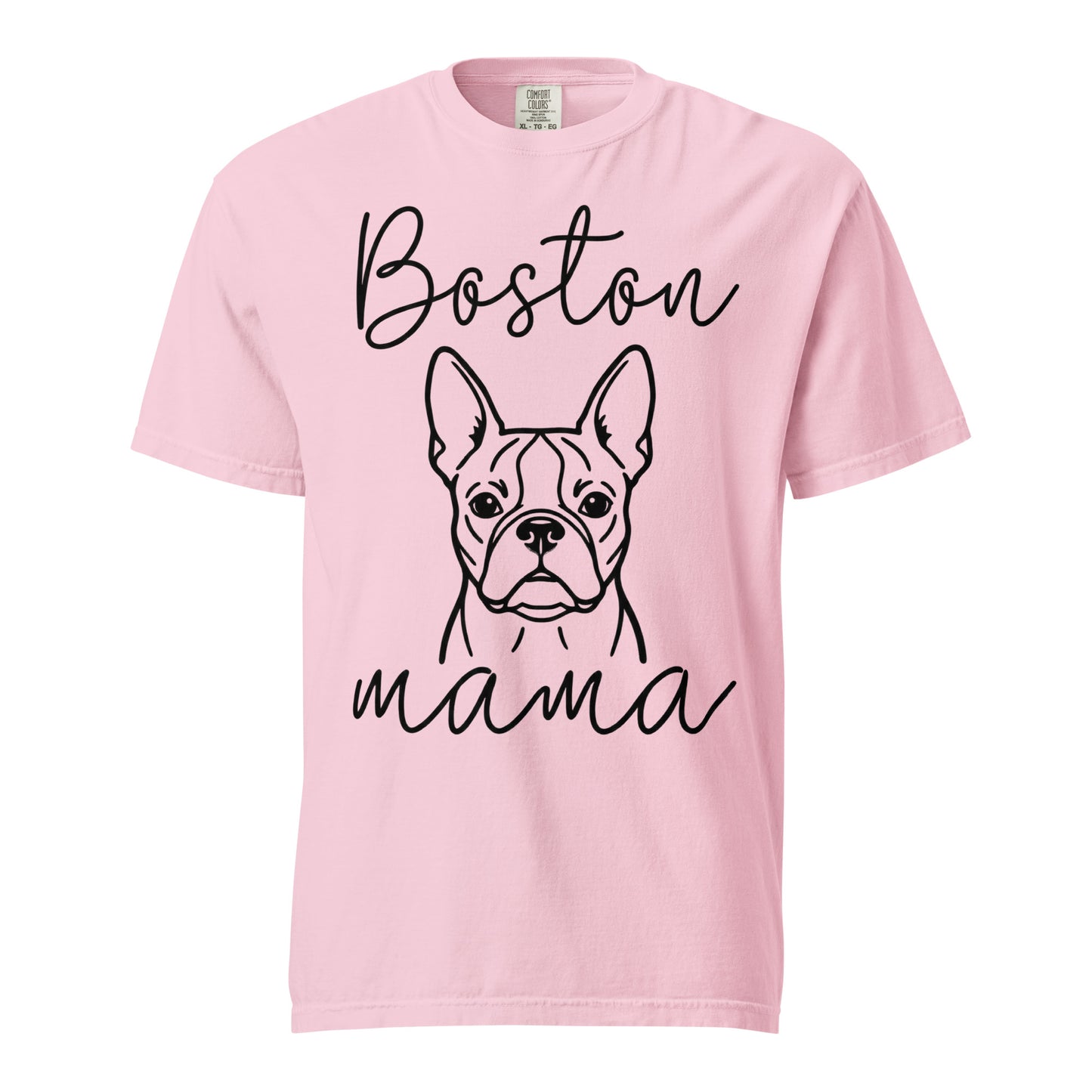 Boston Mama Mode Garment-Dyed Heavyweight T-Shirt . Blossom