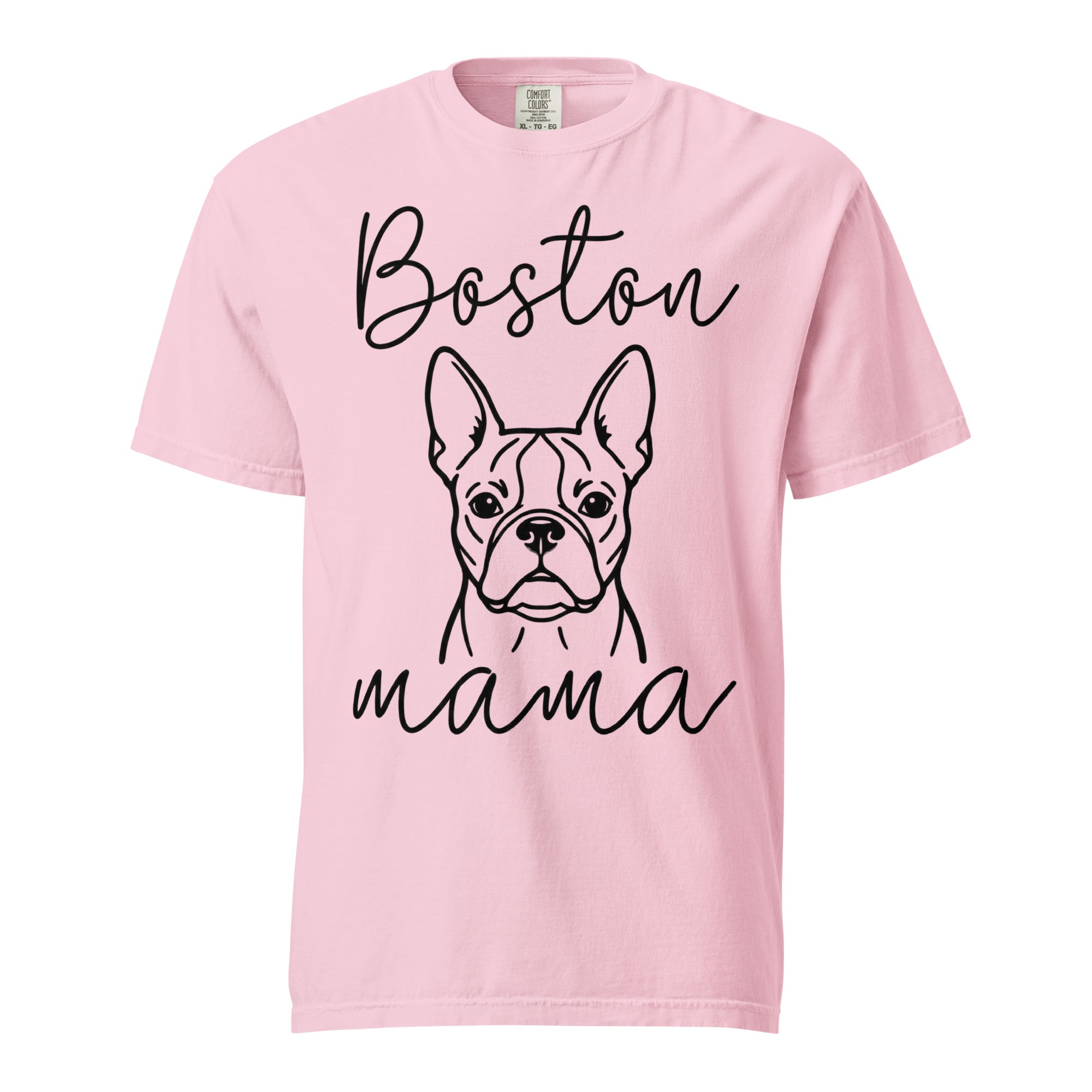 Boston Mama Mode Garment-Dyed Heavyweight T-Shirt . Blossom
