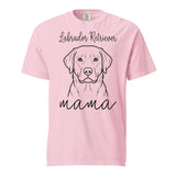 Labrador Retriever Mama Mode Garment-dyed Heavyweight T-Shirt . Blossom
