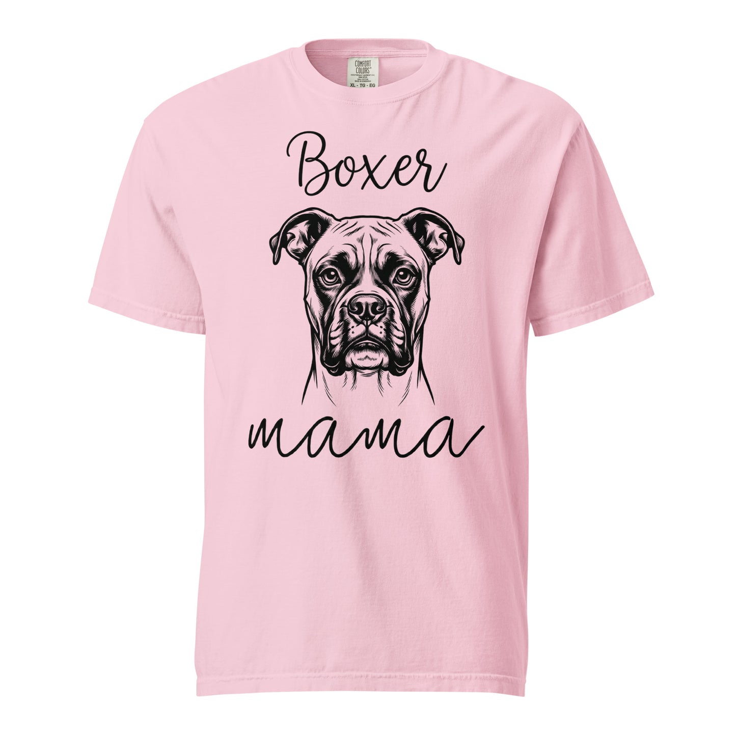 Boxer Mama Mode Garment-dyed Heavyweight T-Shirt . Blossom
