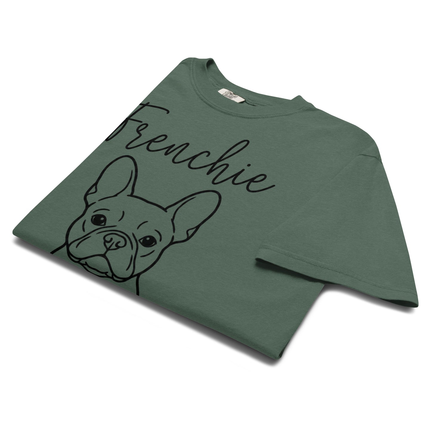 French Bulldog Frenchie Mama Mode Garment-dyed Heavyweight T-Shirt .