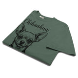 Chihuahua Mama Mode Garment-dyed Heavyweight T-Shirt .