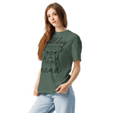 English Bulldog Mama Mode Garment-dyed Heavyweight T-Shirt .