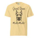 Great Dane Mama Mode Garment-dyed Heavyweight T-Shirt . Butter