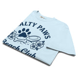 Salty Paws Beach Club Sandy Toes & Wet Noses Unisex Garment-dyed Heavyweight T-Shirt .