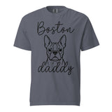 Boston Daddy Mode Garment-Dyed Heavyweight T-Shirt . Denim