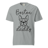 Boston Daddy Mode Garment-Dyed Heavyweight T-Shirt . Granite