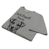Jack Russell Terrier Mama Mode Garment-dyed Heavyweight T-Shirt .