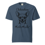 Chihuahua Mama Mode Garment-dyed Heavyweight T-Shirt . Midnight
