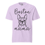 Boston Mama Mode Garment-Dyed Heavyweight T-Shirt . Orchid