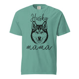 Husky Mama Mode Garment-dyed Heavyweight T-Shirt . Seafoam