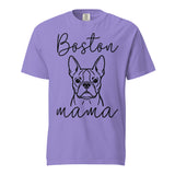 Boston Mama Mode Garment-Dyed Heavyweight T-Shirt . Violet