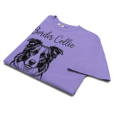 Border Collie Mama Mode Garment-dyed Heavyweight T-Shirt .